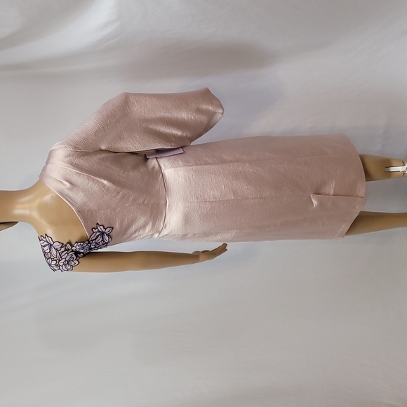 JS Collections Ashlyn Embroidered Cocktail Dress - Picture 15 of 17